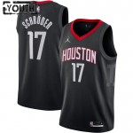 Maillot NBA Houston Rockets Dennis Schroder 17 Jordan 2022-23 Statement Edition Noir Swingman - Enfant